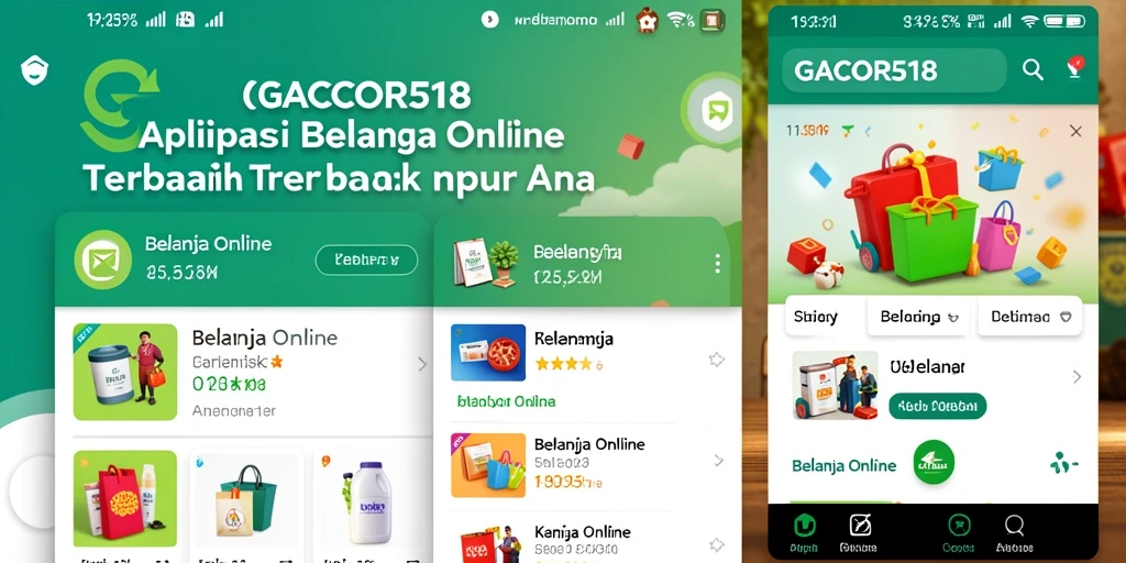 Antarmuka aplikasi GACOR518 yang menarik dan mudah digunakan.