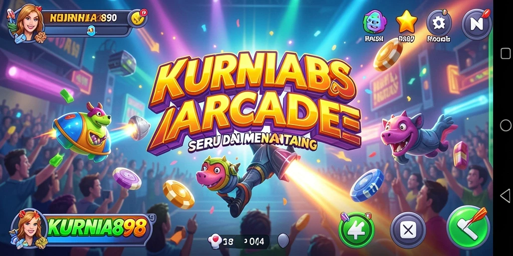 Tampilan antarmuka KURNIA898 yang menarik dan memukau.