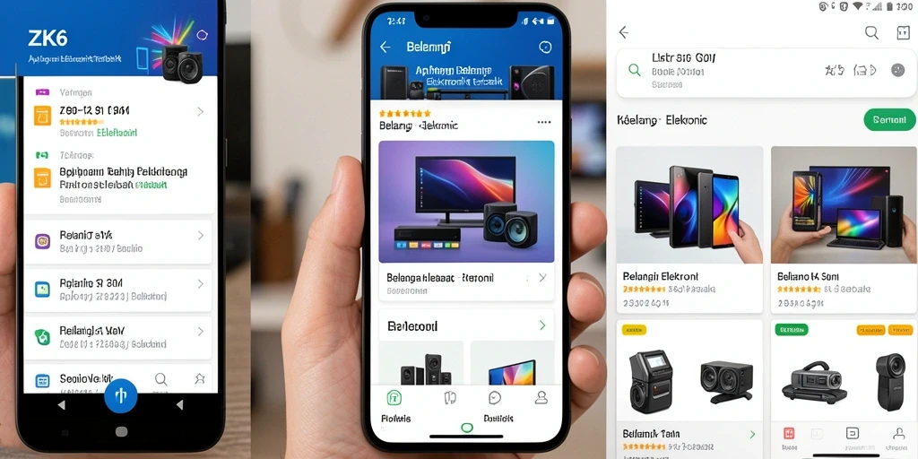 Antarmuka aplikasi ZK6 yang modern dan intuitif.