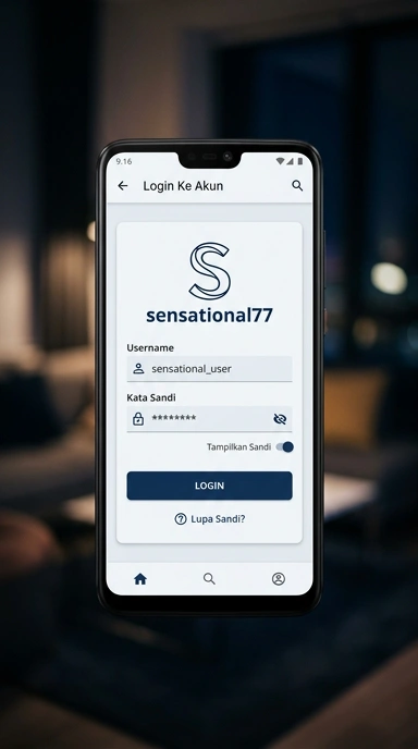Masuk ke akun sensational77 Anda dengan mudah
