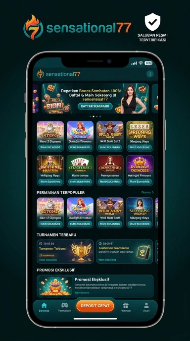 Kanal Resmi sensational77 untuk Pengguna Android Indonesia
